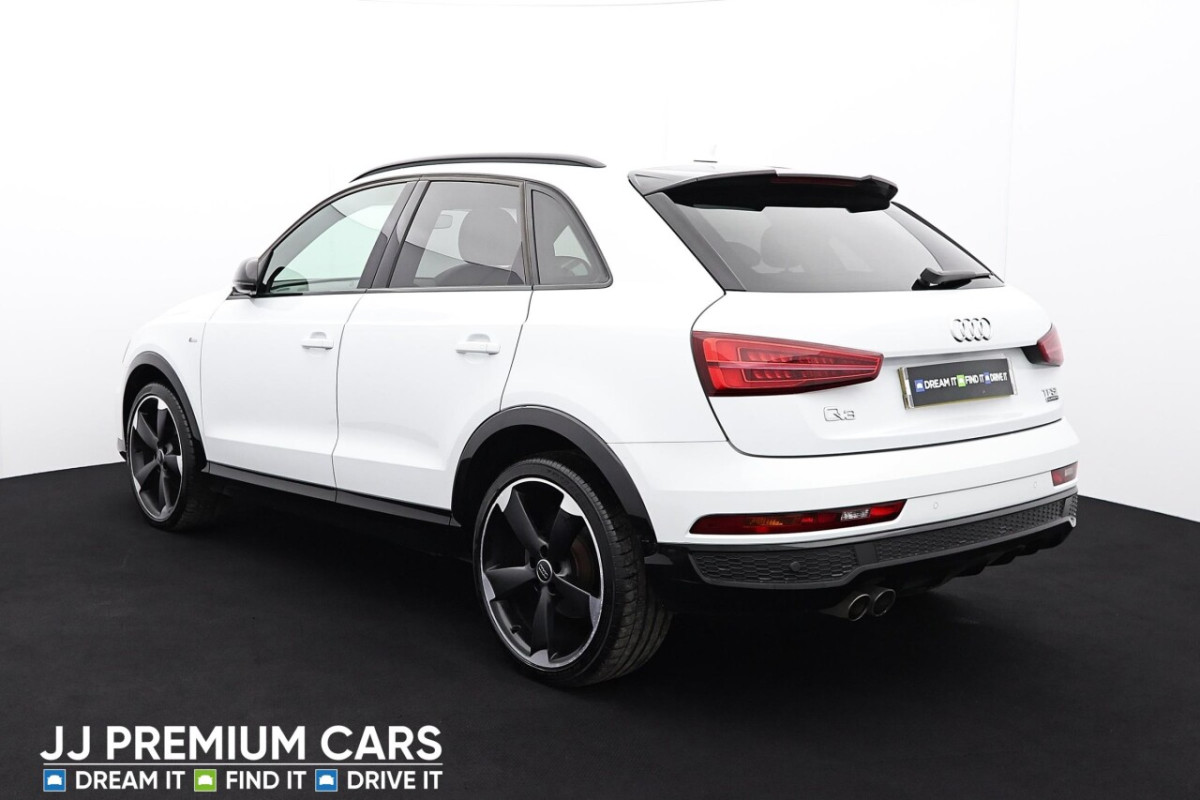 AUDI Q3 2.0 TFSI QUATTRO BLACK EDITION 5D 178 BHP F+R PARKING SENSORS, HEATED F SEA - 2017 - £19,000