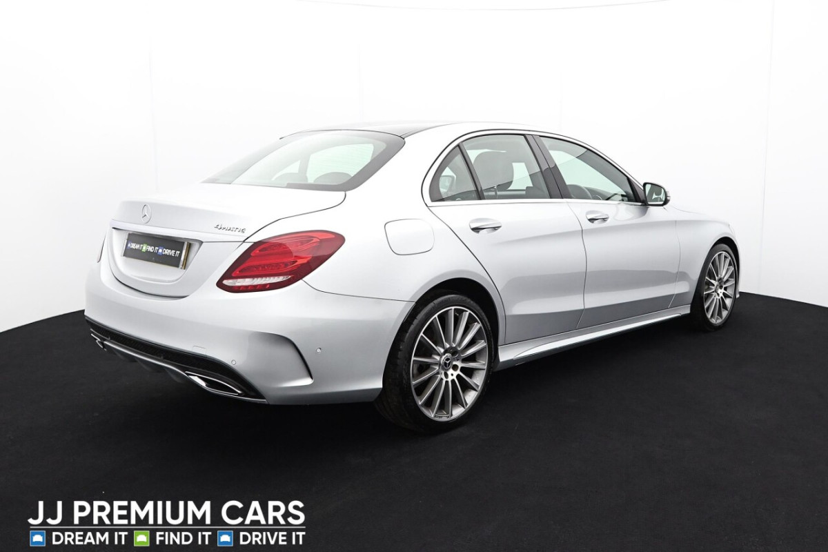 MERCEDES-BENZ C-CLASS 2.1 C 220 D 4MATIC AMG LINE PREMIUM PLUS 4D 170 BHP BURMEISTER SOUND SYSTEM - 2018 - £19,000