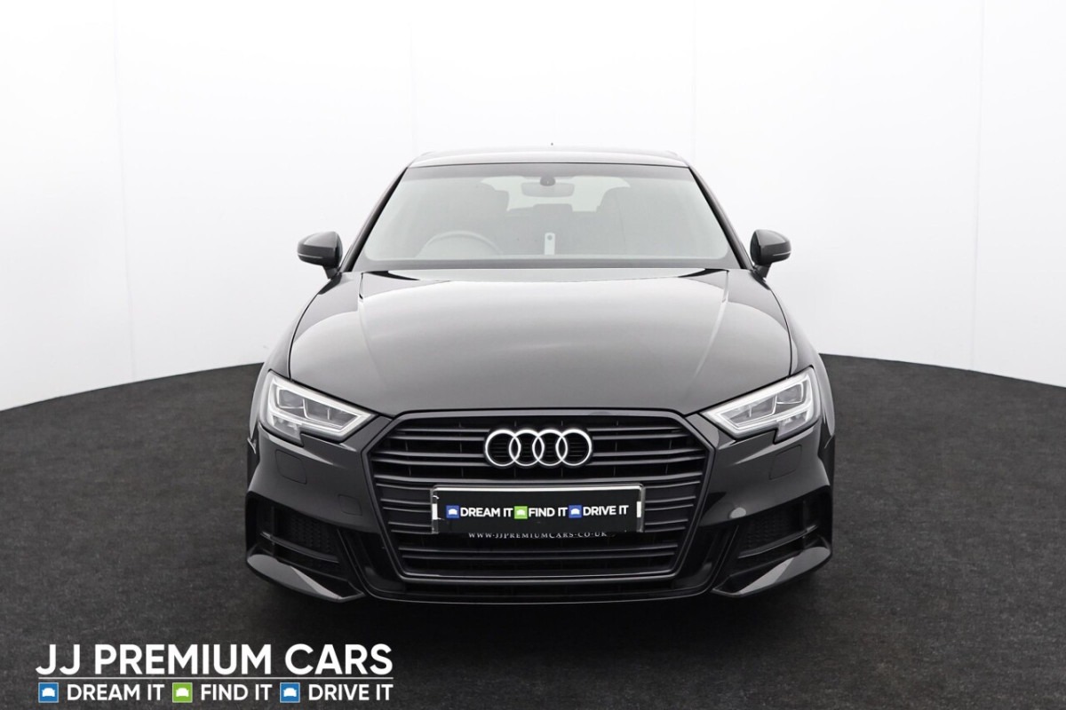 AUDI A3 1.5 TFSI COD BLACK EDITION SPORTBACK 5DR PETROL MANUAL EURO 6 (S/S) (150 PS - 2018 - £12,500