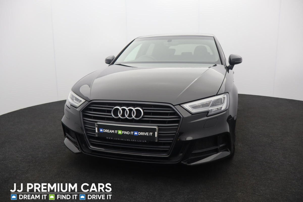 AUDI A3 1.5 TFSI COD BLACK EDITION SPORTBACK 5DR PETROL MANUAL EURO 6 (S/S) (150 PS - 2018 - £12,500