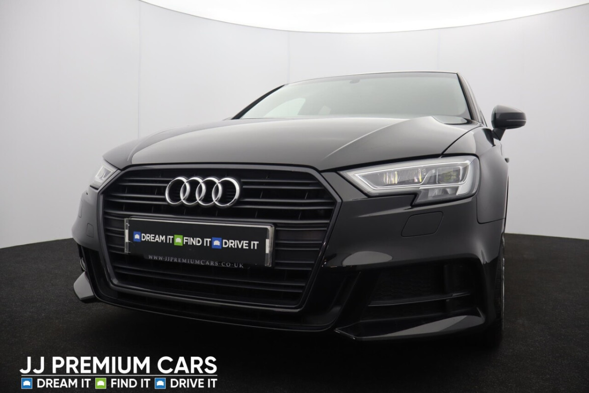 AUDI A3 1.5 TFSI COD BLACK EDITION SPORTBACK 5DR PETROL MANUAL EURO 6 (S/S) (150 PS - 2018 - £12,500