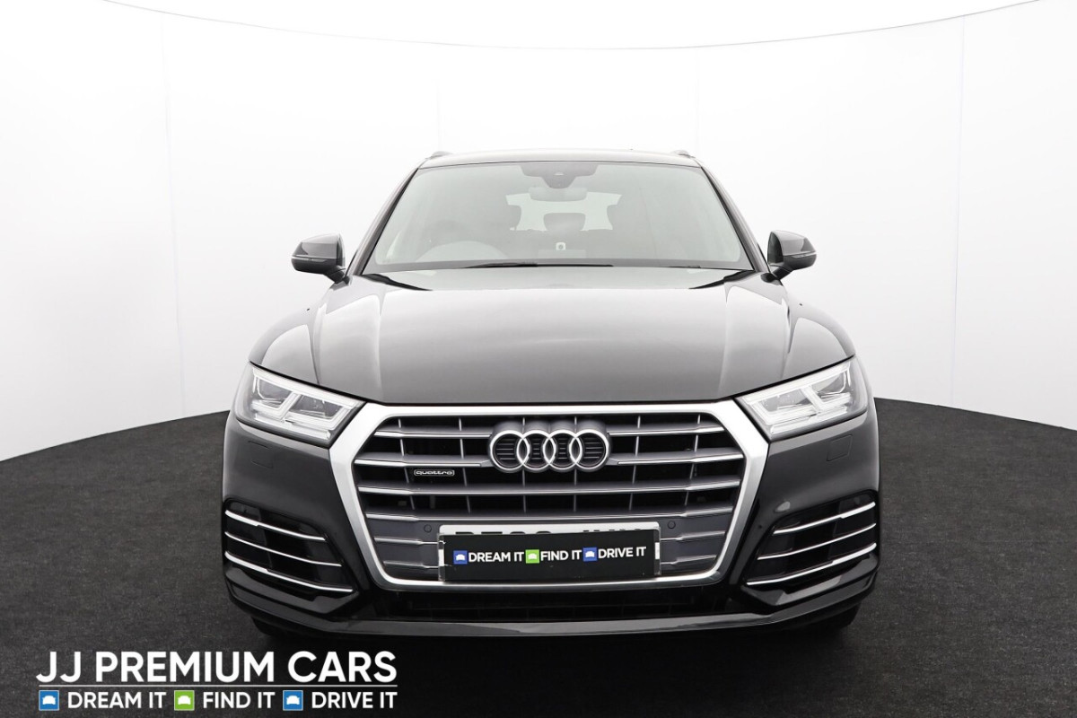 AUDI Q5 2.0 TDI QUATTRO S LINE 5D AUTO 188 BHP HEATED FRONT SEATS, DAB RADIO - 2018 - £22,380