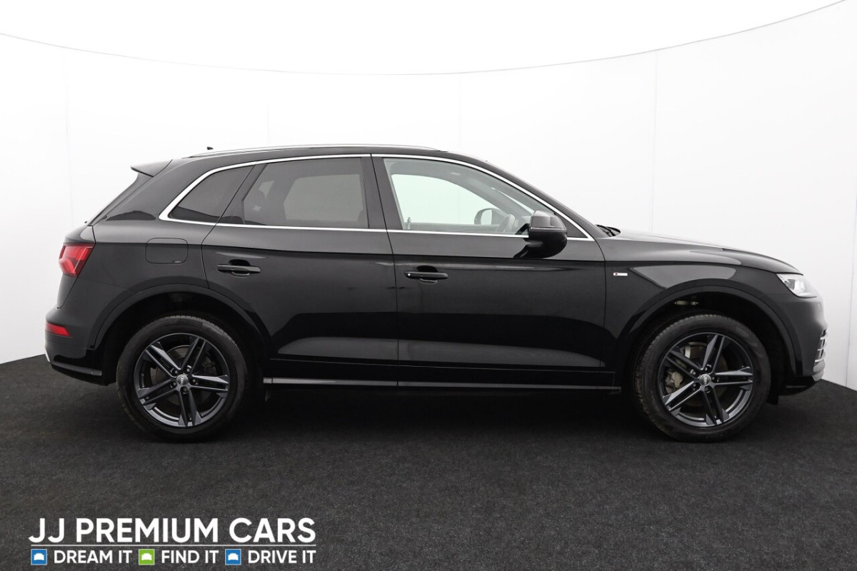 AUDI Q5 2.0 TDI QUATTRO S LINE 5D AUTO 188 BHP HEATED FRONT SEATS, DAB RADIO - 2018 - £22,380