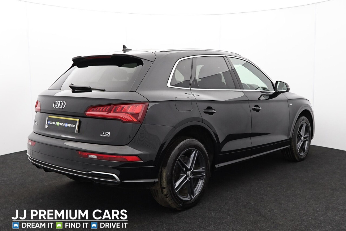 AUDI Q5 2.0 TDI QUATTRO S LINE 5D AUTO 188 BHP HEATED FRONT SEATS, DAB RADIO - 2018 - £22,380