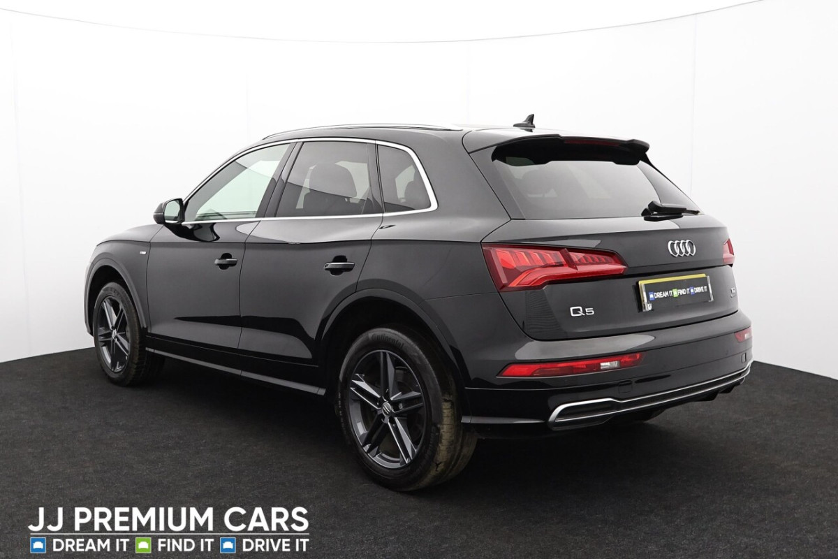 AUDI Q5 2.0 TDI QUATTRO S LINE 5D AUTO 188 BHP HEATED FRONT SEATS, DAB RADIO - 2018 - £22,380