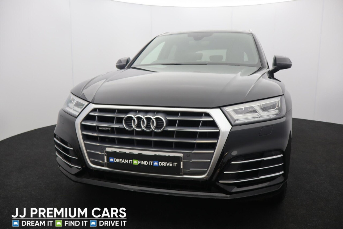 AUDI Q5 2.0 TDI QUATTRO S LINE 5D AUTO 188 BHP HEATED FRONT SEATS, DAB RADIO - 2018 - £22,380