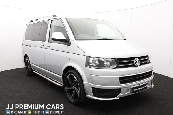 VOLKSWAGEN TRANSPORTER SHUTTLE 2.0 TD T30 SE MINIBUS 4DR DIESEL MANUAL L1 H1 (198 G/KM, 138 BHP) FRONT + R