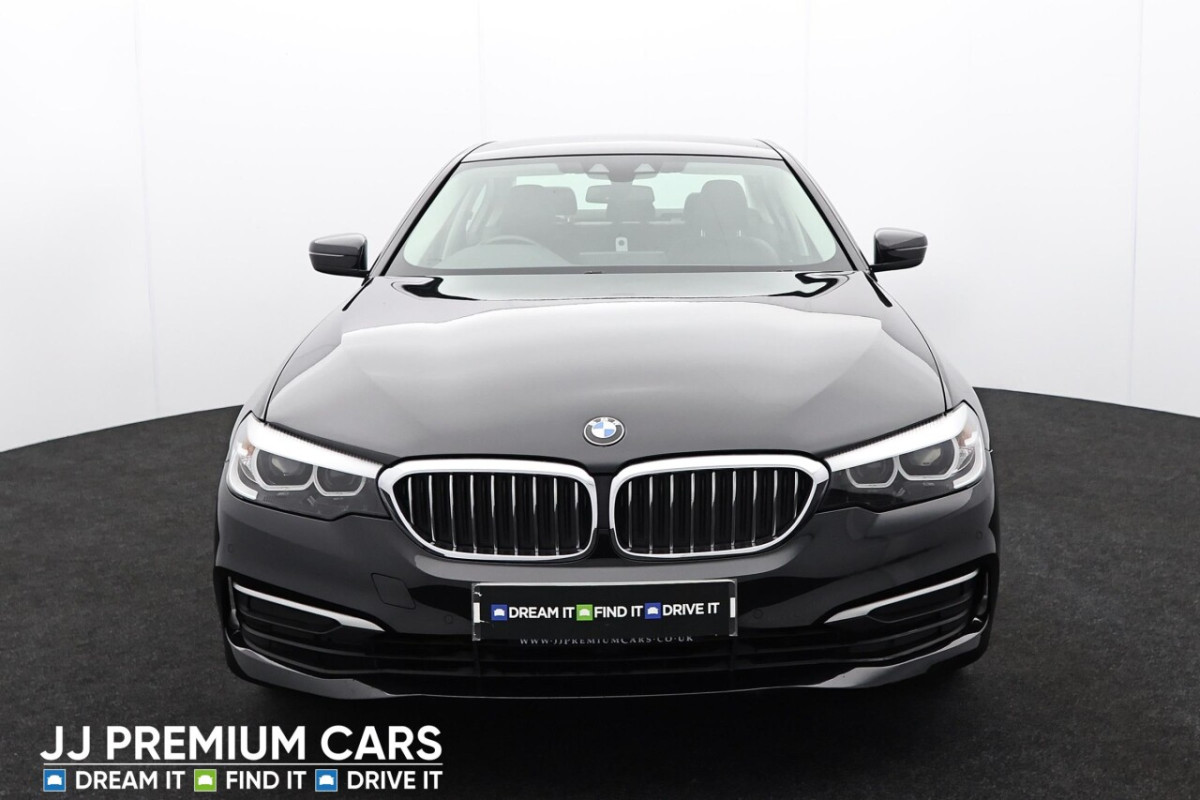 BMW 5 SERIES 2.0 520D SE SALOON 4DR DIESEL AUTO EURO 6 (S/S) (190 PS) EURO 6, F+R PARKIN - 2019 - £16,500