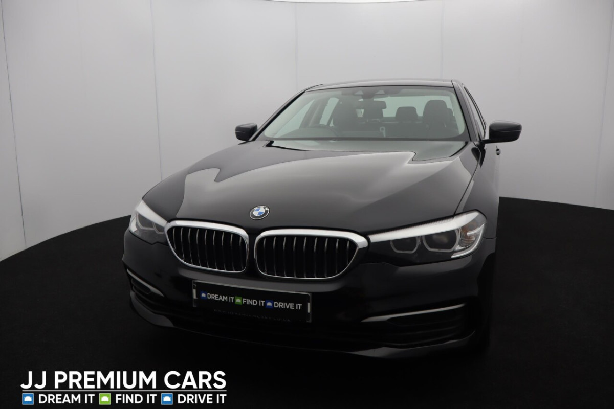 BMW 5 SERIES 2.0 520D SE SALOON 4DR DIESEL AUTO EURO 6 (S/S) (190 PS) EURO 6, F+R PARKIN - 2019 - £16,500