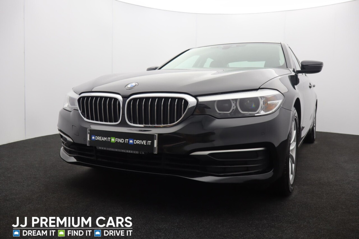 BMW 5 SERIES 2.0 520D SE SALOON 4DR DIESEL AUTO EURO 6 (S/S) (190 PS) EURO 6, F+R PARKIN - 2019 - £16,500