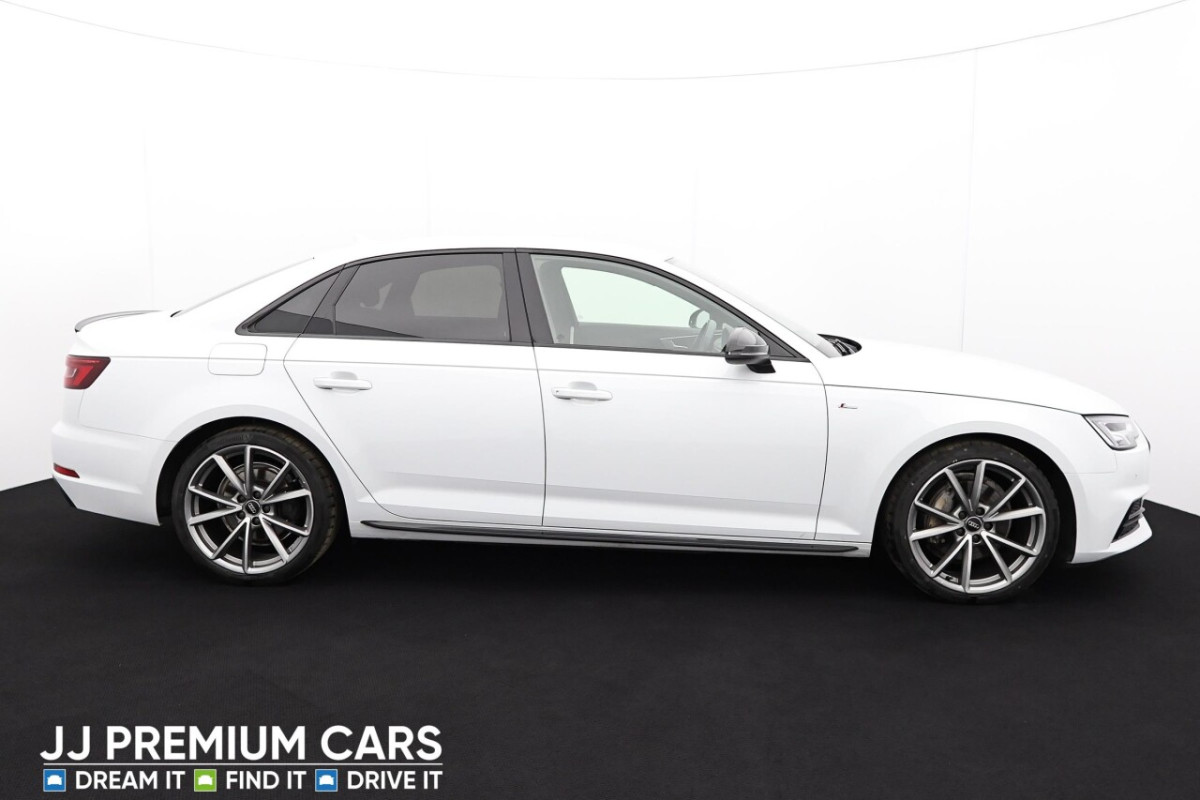 AUDI A4 2.0 TDI QUATTRO BLACK EDITION 4D AUTO 188 BHP BLUETOOTH, DAB, CRUISE CONTRO - 2018 - £17,750