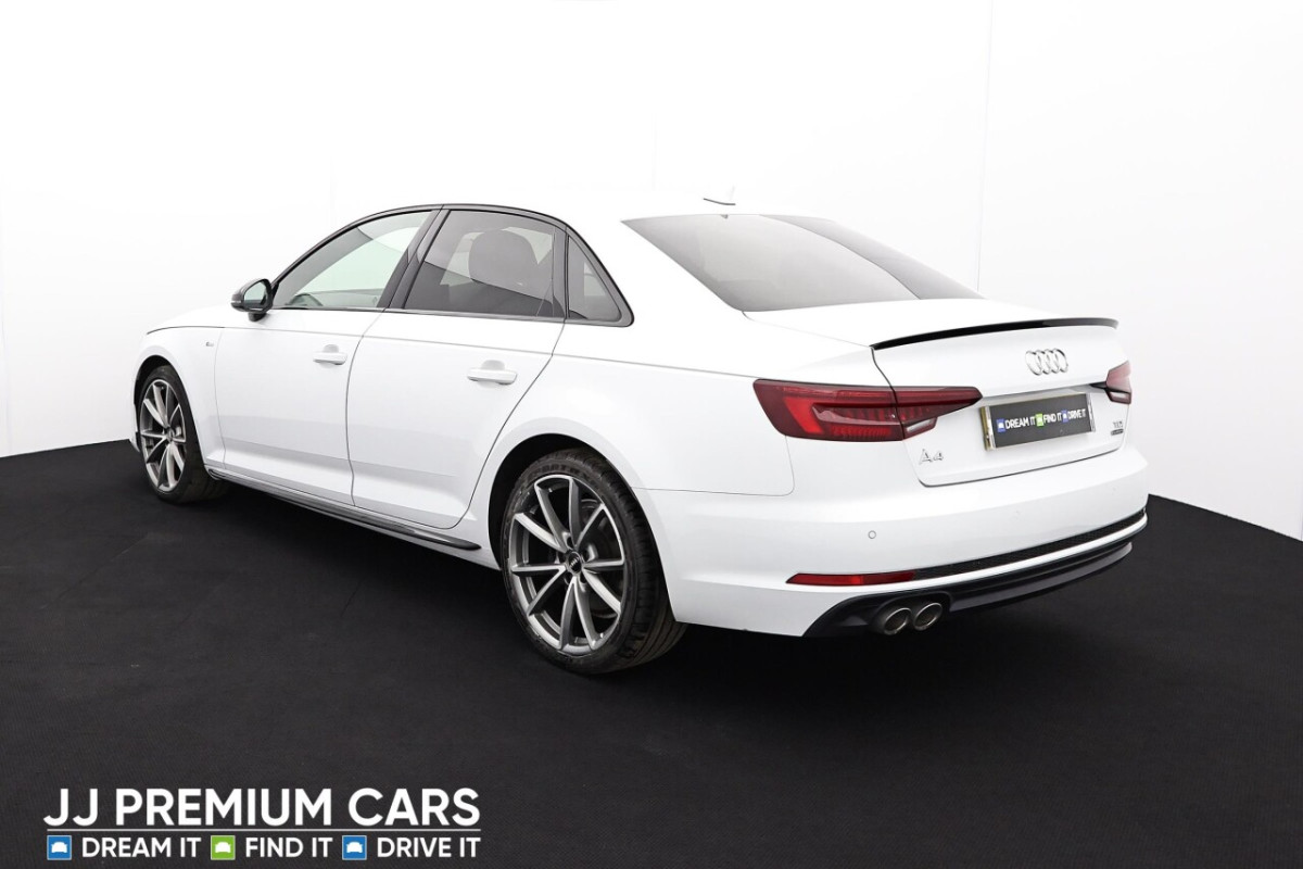 AUDI A4 2.0 TDI QUATTRO BLACK EDITION 4D AUTO 188 BHP BLUETOOTH, DAB, CRUISE CONTRO - 2018 - £17,750