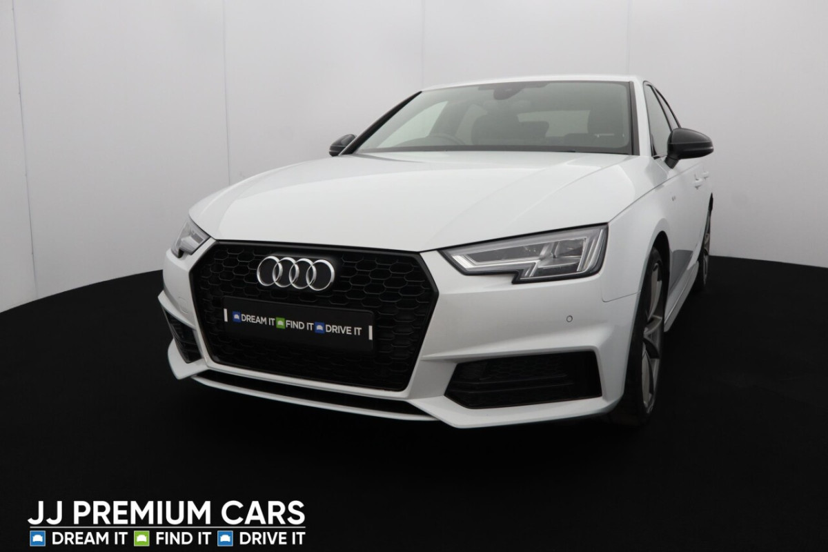 AUDI A4 2.0 TDI QUATTRO BLACK EDITION 4D AUTO 188 BHP BLUETOOTH, DAB, CRUISE CONTRO - 2018 - £17,750