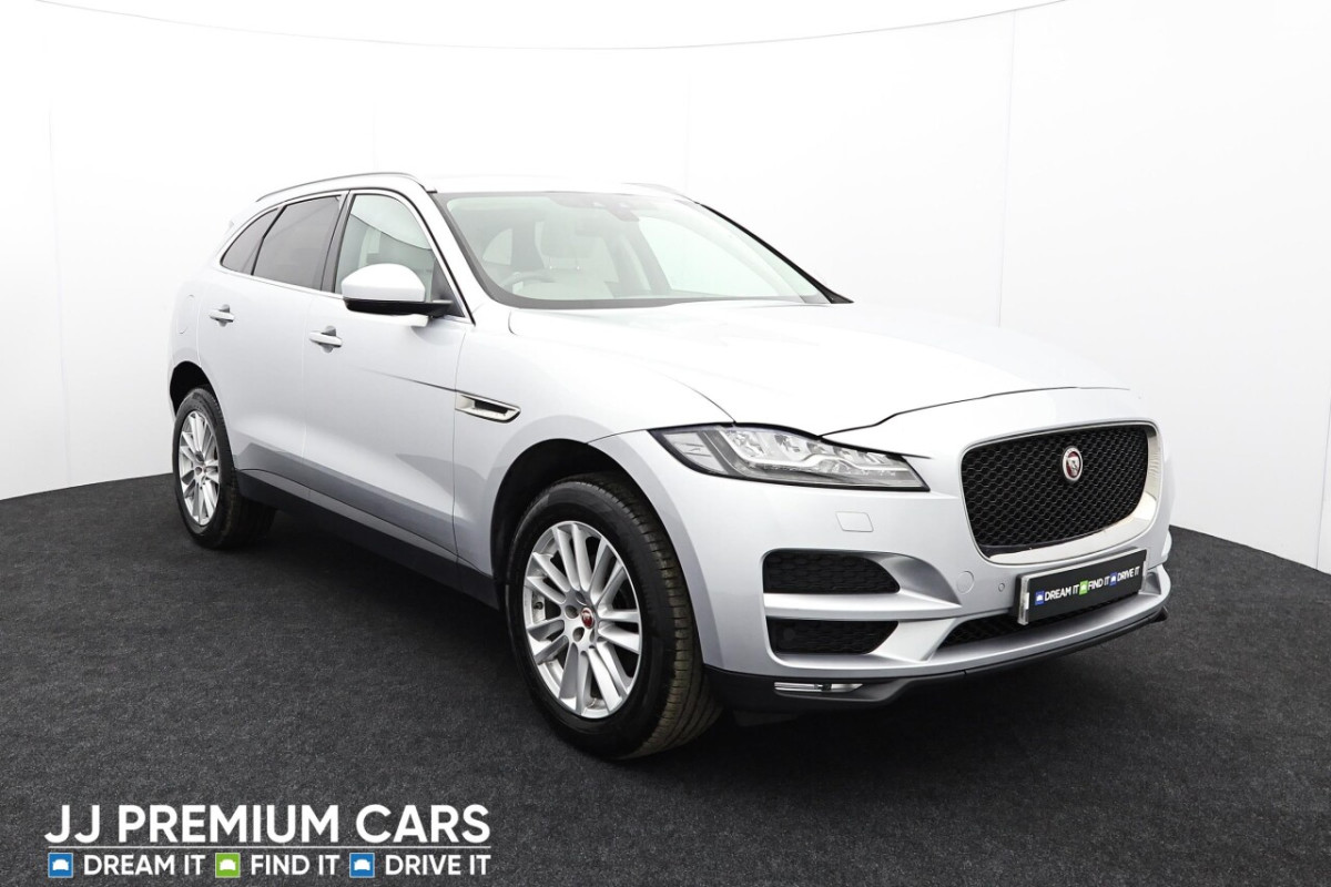 JAGUAR F-PACE 2.0 PORTFOLIO AWD 5D AUTO 178 BHP HEATED FRONT SEATS, BLUETOOTH, DAB - 2017 - £19,000