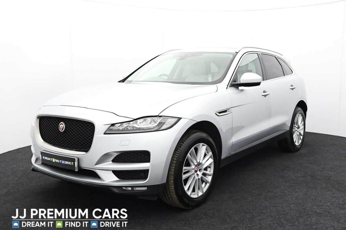 JAGUAR F-PACE 2.0 PORTFOLIO AWD 5D AUTO 178 BHP HEATED FRONT SEATS, BLUETOOTH, DAB - 2017 - £19,000