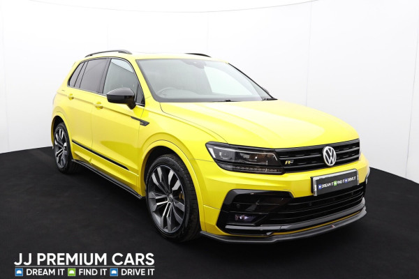 VOLKSWAGEN TIGUAN 2.0 R-LINE TDI BLUEMOTION TECHNOLOGY 4MOTION DSG 5D AUTO 237 BHP BLUETOOTH,