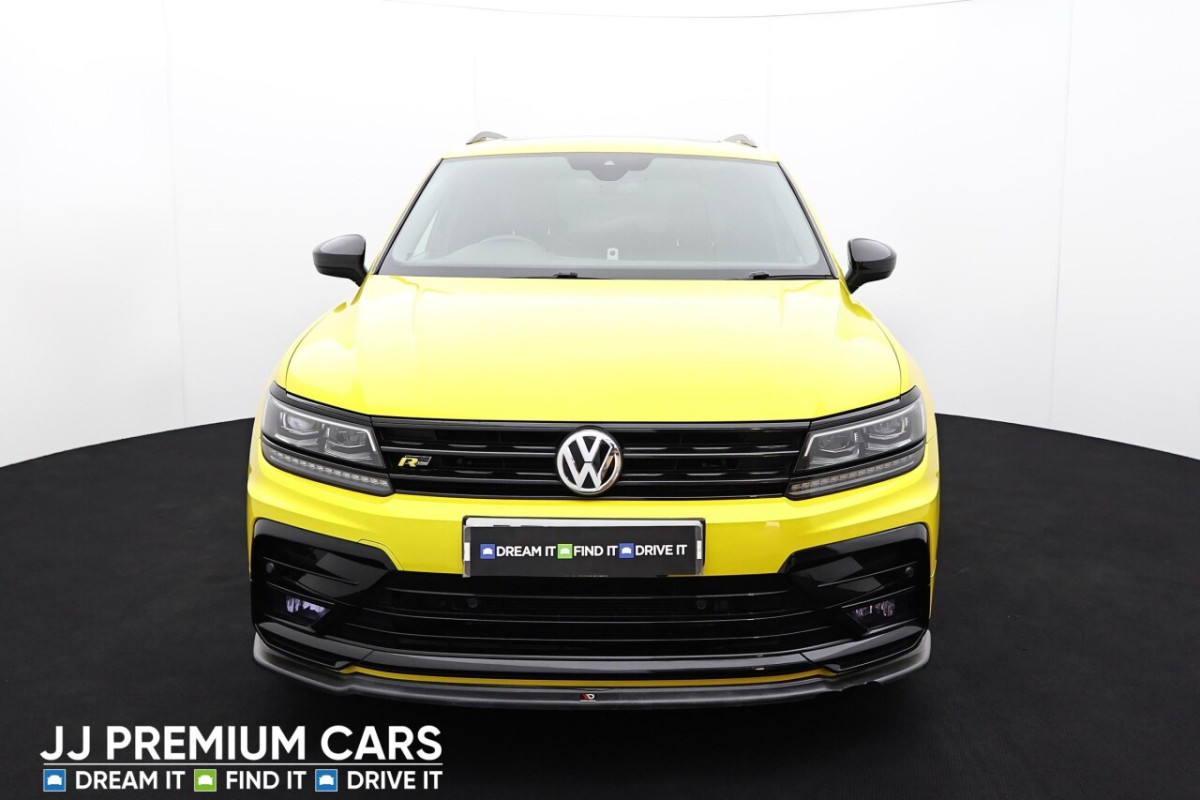 VOLKSWAGEN TIGUAN 2.0 R-LINE TDI BLUEMOTION TECHNOLOGY 4MOTION DSG 5D AUTO 237 BHP BLUETOOTH, - 2018 - £19,301