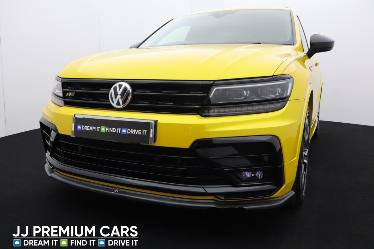 VOLKSWAGEN TIGUAN 2.0 R-LINE TDI BLUEMOTION TECHNOLOGY 4MOTION DSG 5D AUTO 237 BHP BLUETOOTH, - 2018 - £19,301