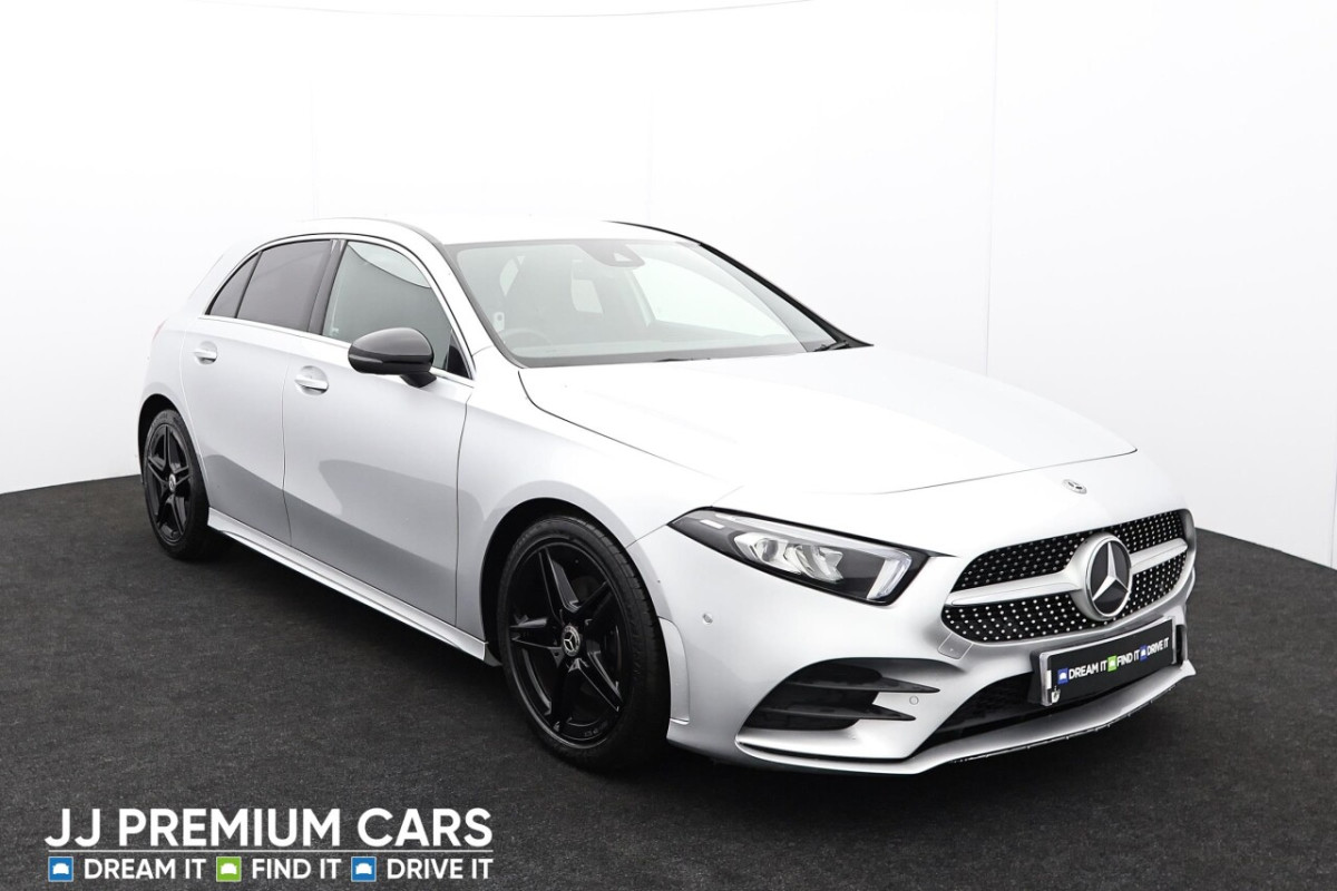 MERCEDES-BENZ A-CLASS 1.5 A 180 D AMG LINE EXECUTIVE 5D AUTO 114 BHP BLUETOOTH, SATELLITE NAVIGAT - 2019 - £15,600