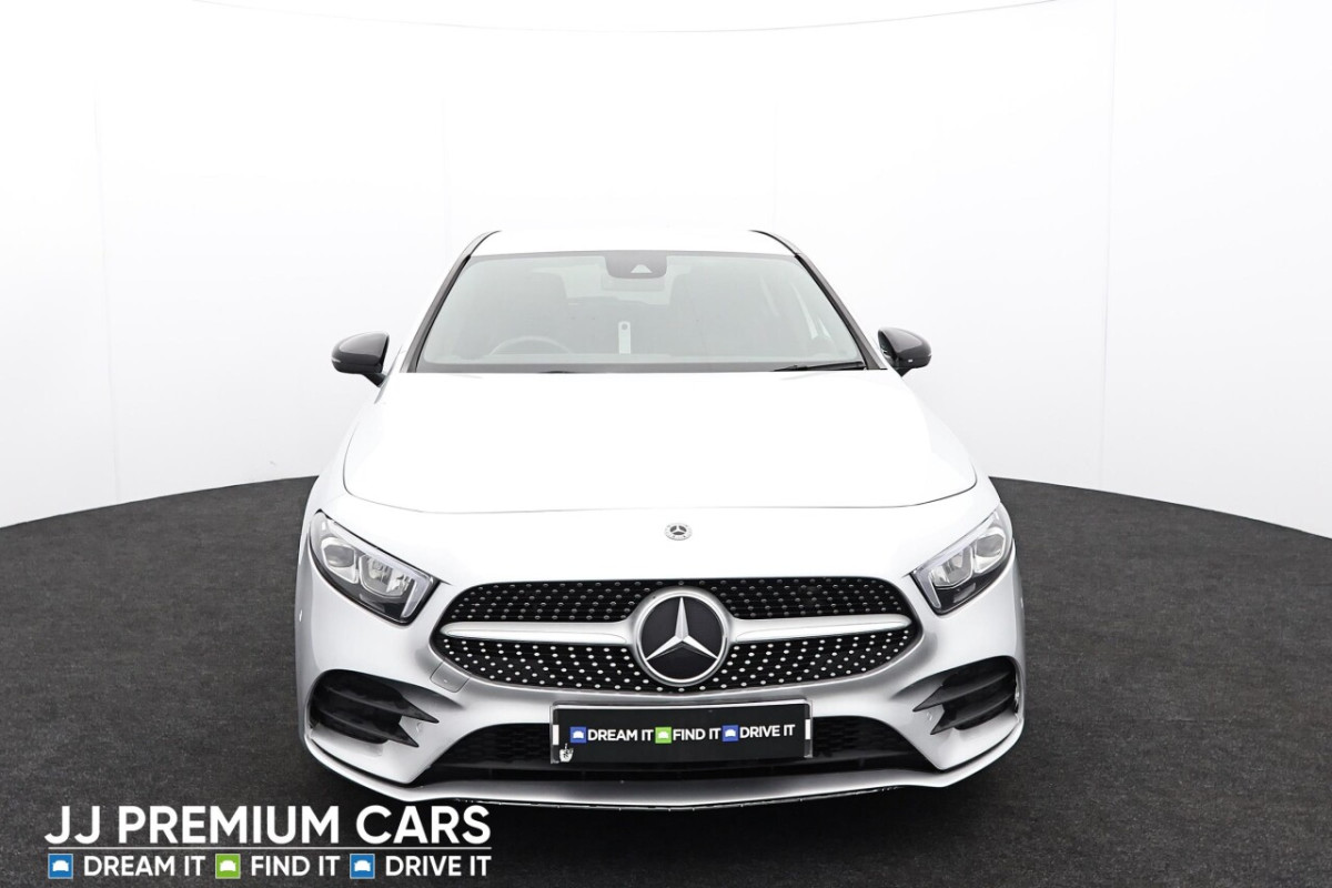 MERCEDES-BENZ A-CLASS 1.5 A 180 D AMG LINE EXECUTIVE 5D AUTO 114 BHP BLUETOOTH, SATELLITE NAVIGAT - 2019 - £15,600