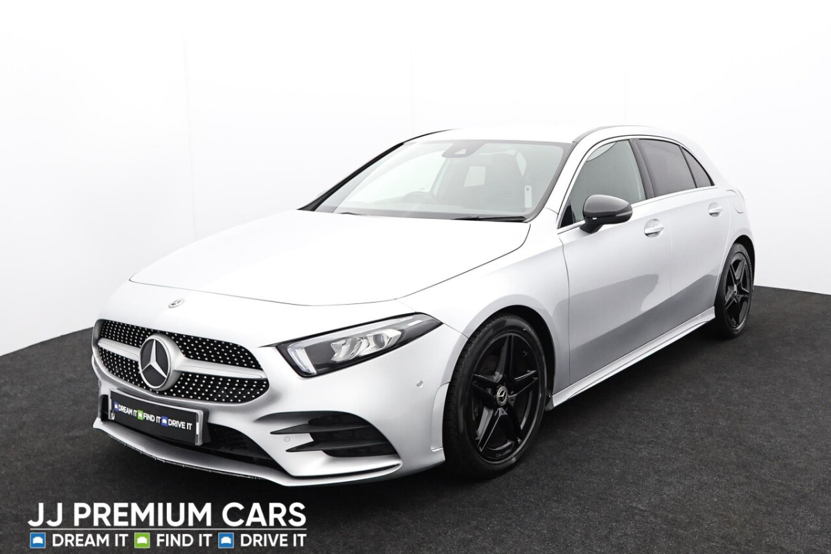 MERCEDES-BENZ A-CLASS 1.5 A 180 D AMG LINE EXECUTIVE 5D AUTO 114 BHP BLUETOOTH, SATELLITE NAVIGAT - 2019 - £15,600