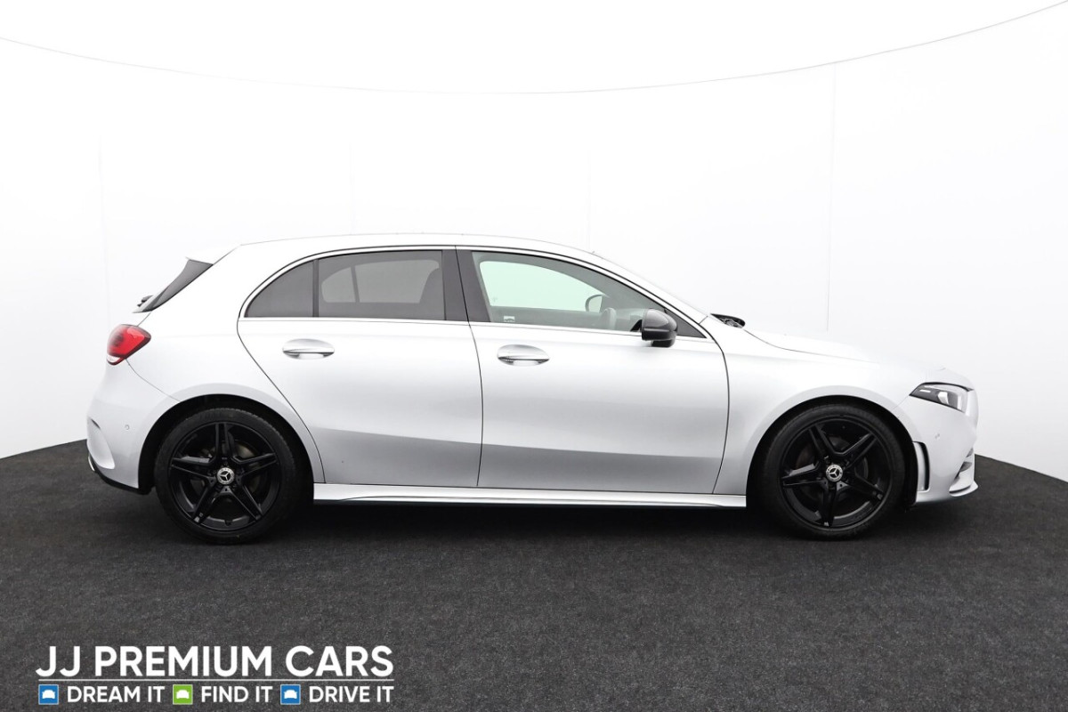 MERCEDES-BENZ A-CLASS 1.5 A 180 D AMG LINE EXECUTIVE 5D AUTO 114 BHP BLUETOOTH, SATELLITE NAVIGAT - 2019 - £15,600