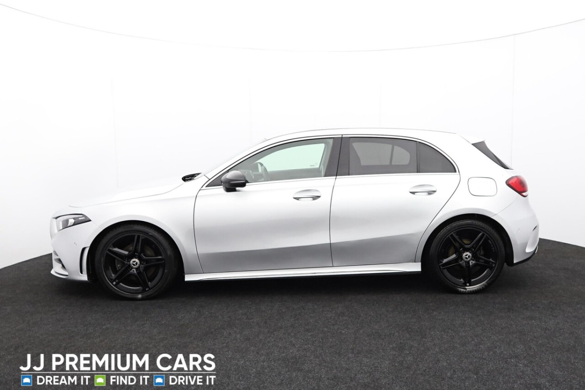 MERCEDES-BENZ A-CLASS 1.5 A 180 D AMG LINE EXECUTIVE 5D AUTO 114 BHP BLUETOOTH, SATELLITE NAVIGAT - 2019 - £15,600