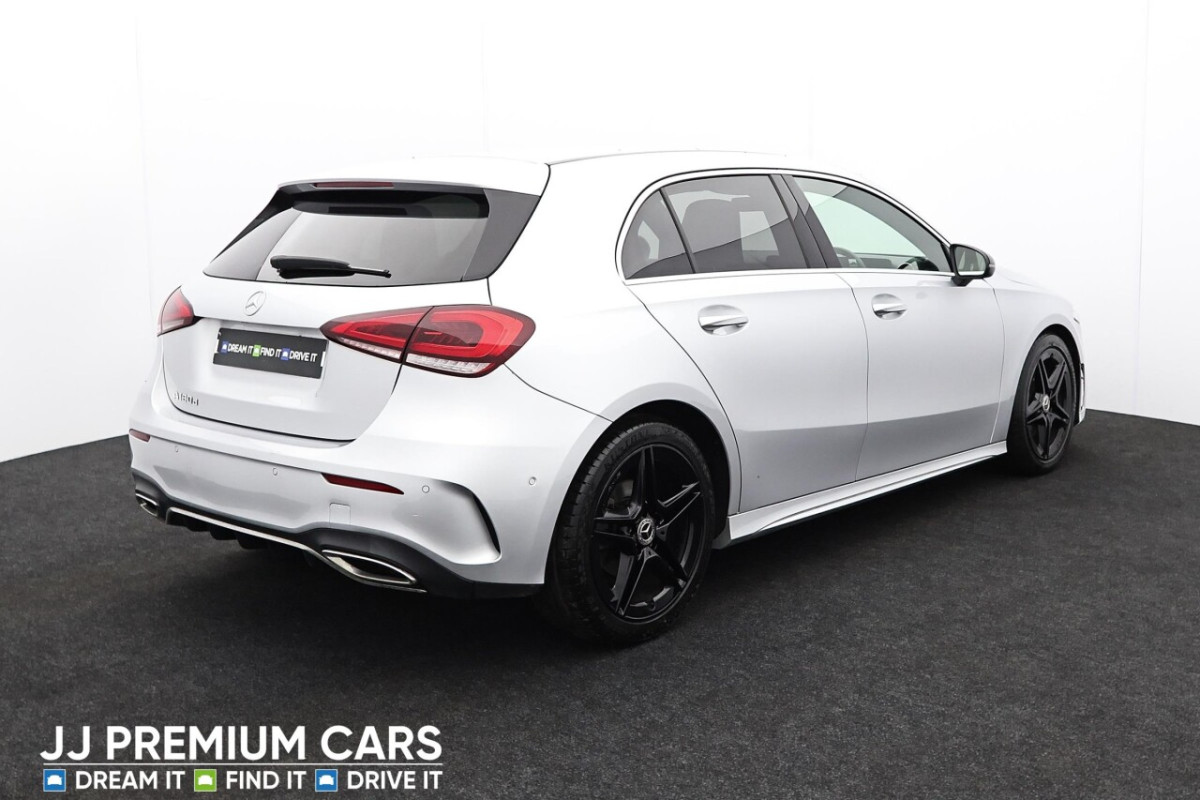 MERCEDES-BENZ A-CLASS 1.5 A 180 D AMG LINE EXECUTIVE 5D AUTO 114 BHP BLUETOOTH, SATELLITE NAVIGAT - 2019 - £15,600