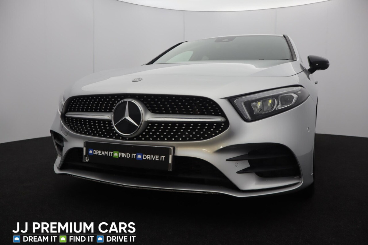 MERCEDES-BENZ A-CLASS 1.5 A 180 D AMG LINE EXECUTIVE 5D AUTO 114 BHP BLUETOOTH, SATELLITE NAVIGAT - 2019 - £15,600