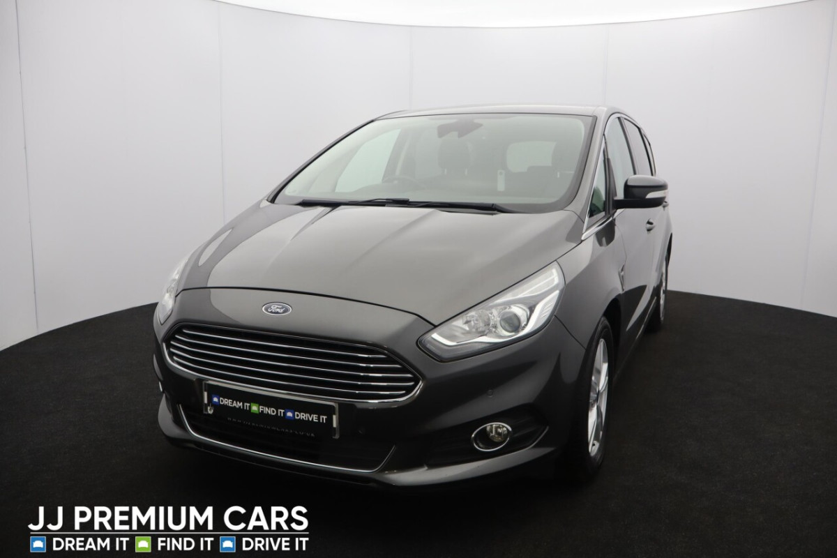 FORD S-MAX 2.0 TITANIUM TDCI 5D AUTO 177 BHP DAB RADIO, BLUETOOTH, VOICE CONTROL - 2018 - £14,500