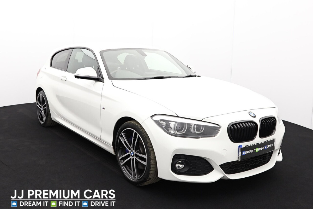 BMW 1 SERIES 1.5 118I M SPORT SHADOW EDITION 3D AUTO 134 BHP REAR PARKING SENSOR, SAT NA - 2018 - £13,805