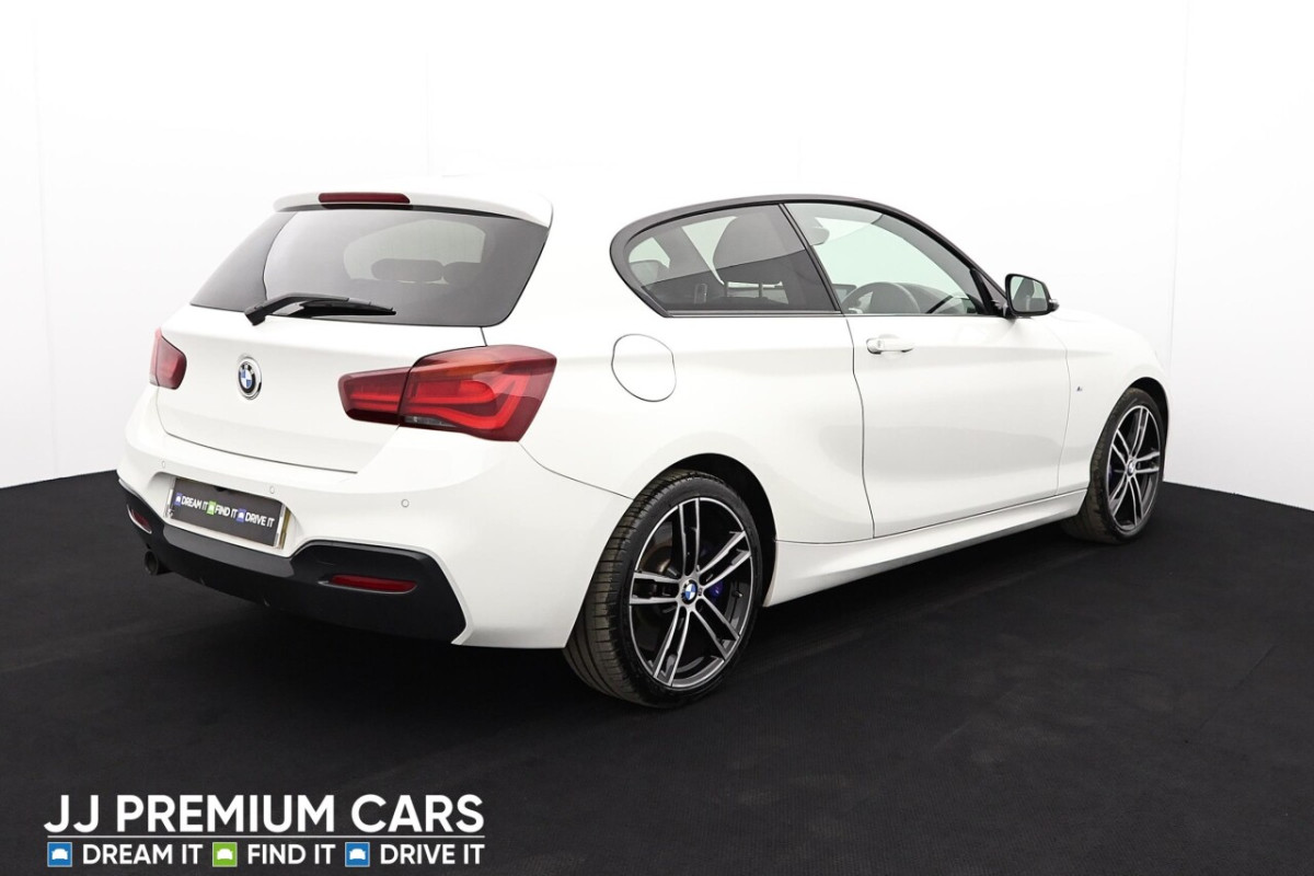 BMW 1 SERIES 1.5 118I M SPORT SHADOW EDITION 3D AUTO 134 BHP REAR PARKING SENSOR, SAT NA - 2018 - £13,805