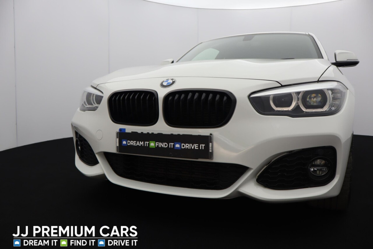 BMW 1 SERIES 1.5 118I M SPORT SHADOW EDITION 3D AUTO 134 BHP REAR PARKING SENSOR, SAT NA - 2018 - £13,805