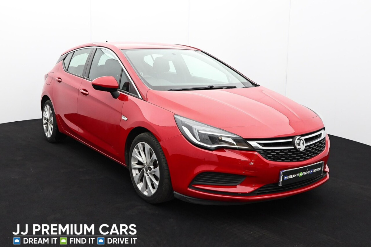 VAUXHALL ASTRA 1.4 ACTIVE ECOTEC S/S 5D 138 BHP DAB RADIO, CRUISE CONTROL - 2017 - £4,801