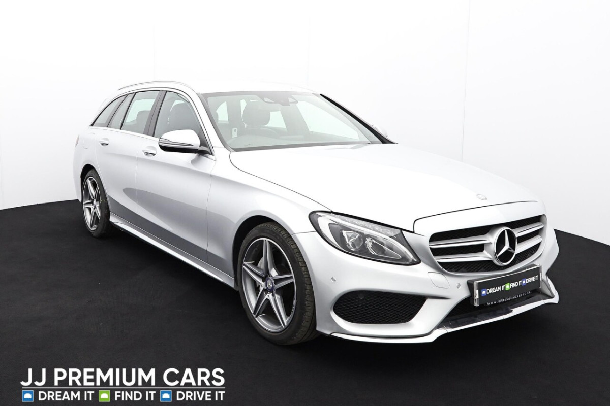 MERCEDES-BENZ C-CLASS 1.6 C200 D AMG LINE 5D AUTO 136 BHP HEATED FRONT SEATS, SAT NAV - 2017 - £15,801