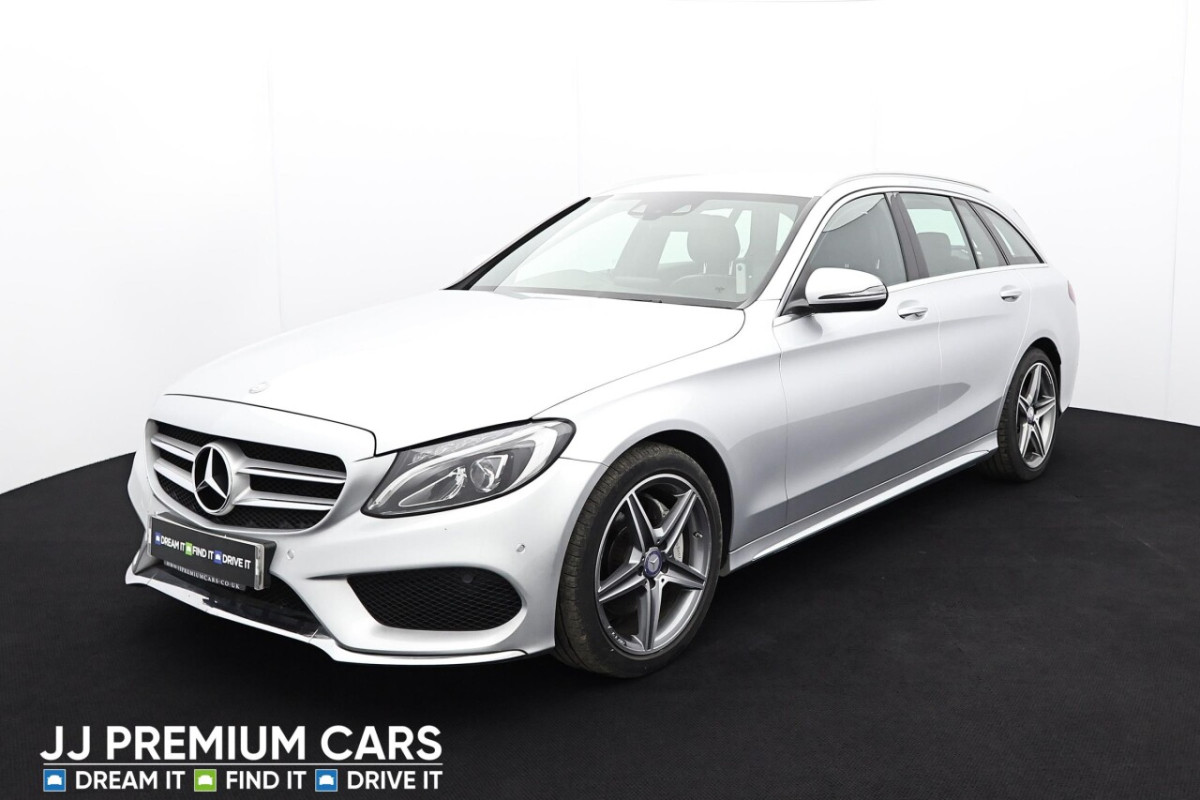 MERCEDES-BENZ C-CLASS 1.6 C200 D AMG LINE 5D AUTO 136 BHP HEATED FRONT SEATS, SAT NAV - 2017 - £15,801