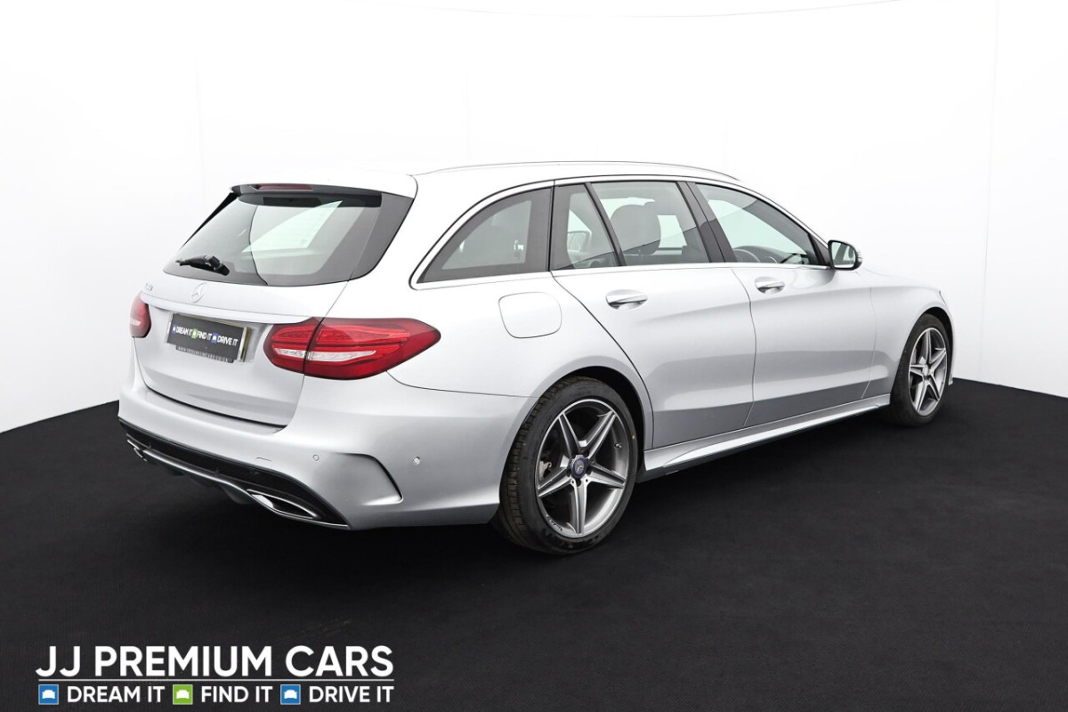 MERCEDES-BENZ C-CLASS 1.6 C200 D AMG LINE 5D AUTO 136 BHP HEATED FRONT SEATS, SAT NAV - 2017 - £15,801