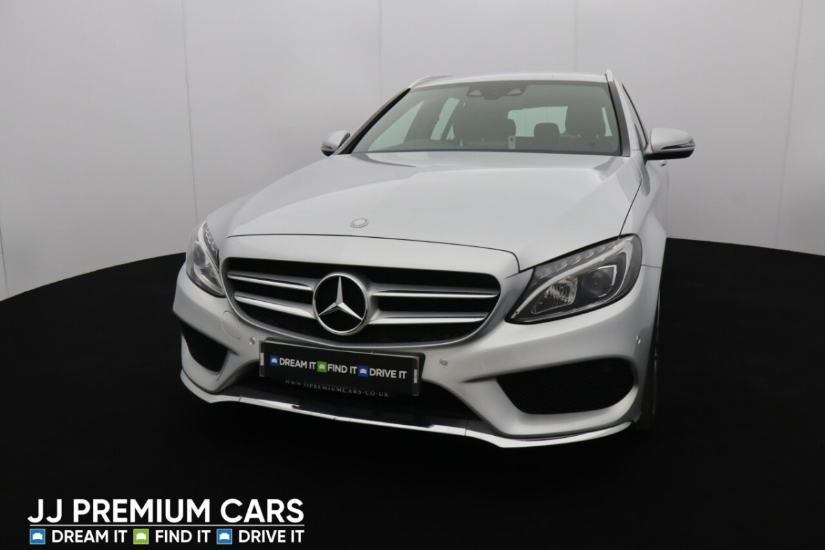 MERCEDES-BENZ C-CLASS 1.6 C200 D AMG LINE 5D AUTO 136 BHP HEATED FRONT SEATS, SAT NAV - 2017 - £15,801