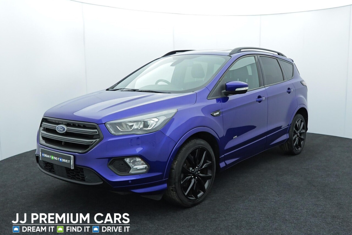 FORD KUGA 2.0 ST-LINE X TDCI 5D 177 BHP HEATED FRONT SEATS, F+R SENSORS - 2017 - £14,000