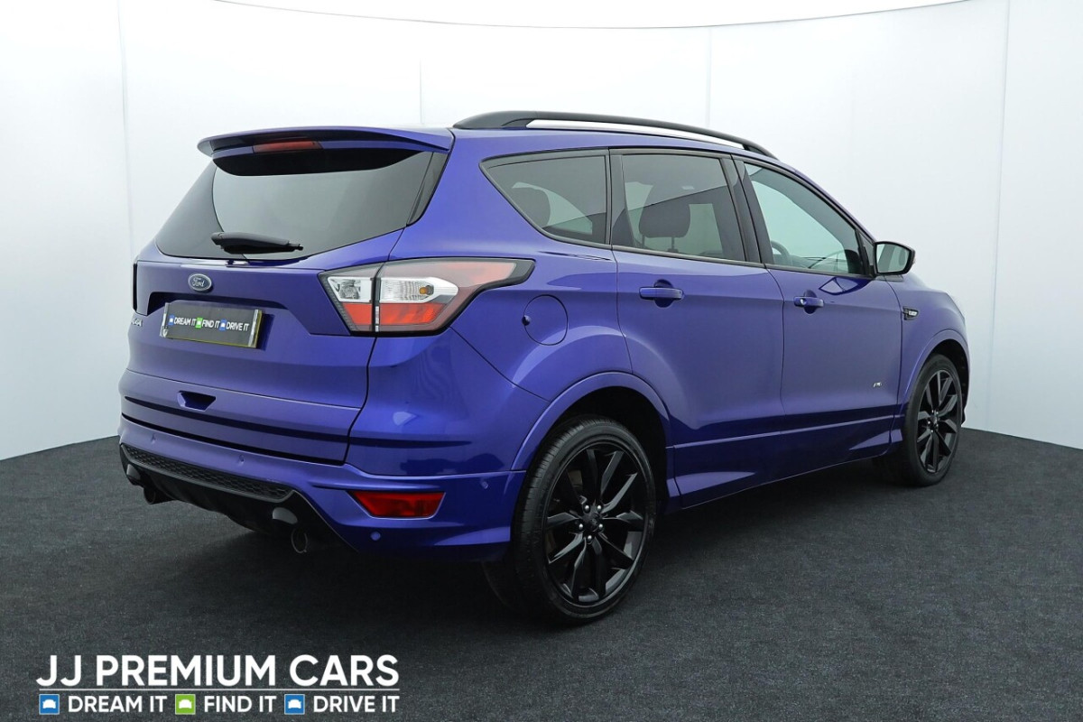 FORD KUGA 2.0 ST-LINE X TDCI 5D 177 BHP HEATED FRONT SEATS, F+R SENSORS - 2017 - £14,000