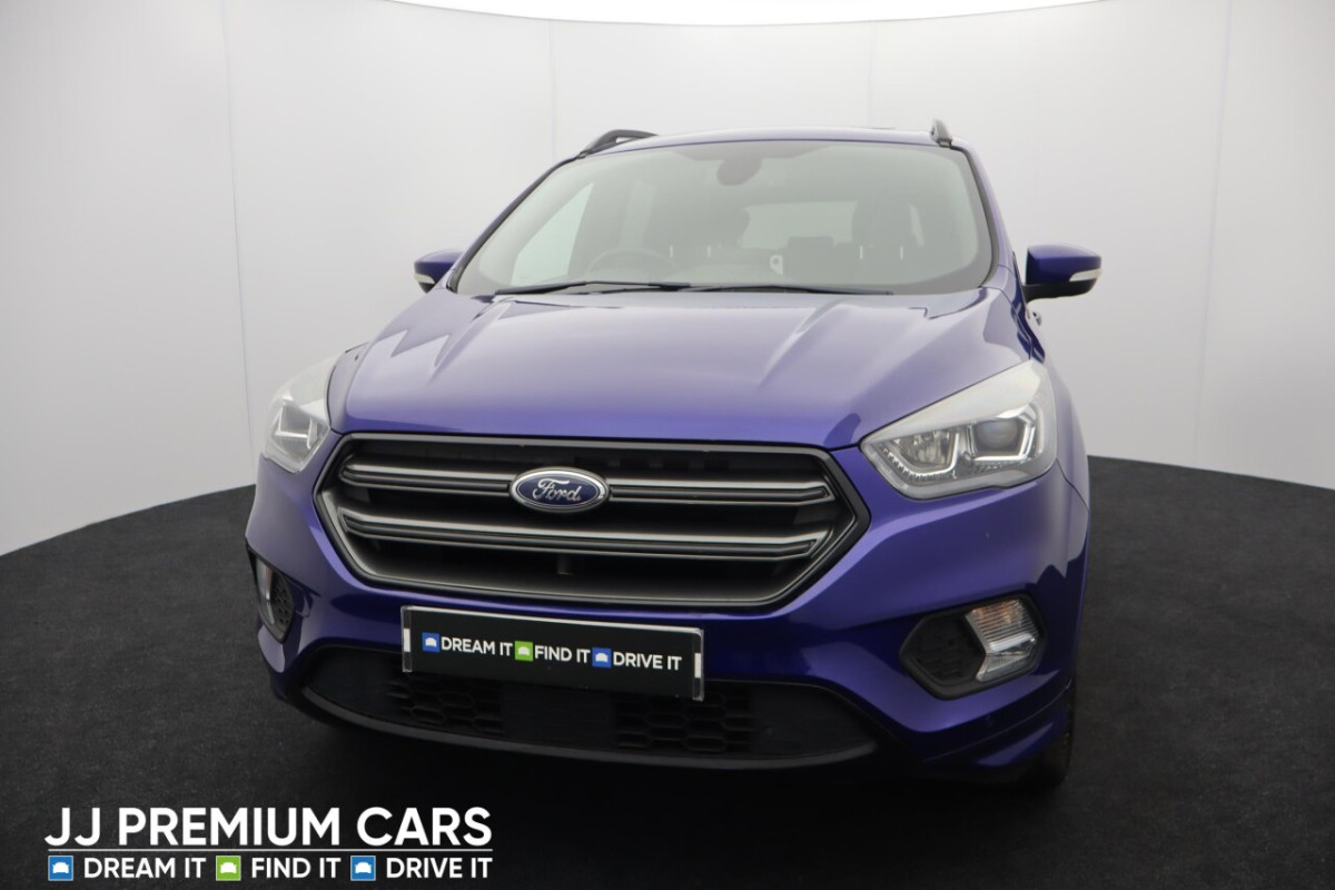 FORD KUGA 2.0 ST-LINE X TDCI 5D 177 BHP HEATED FRONT SEATS, F+R SENSORS - 2017 - £14,000