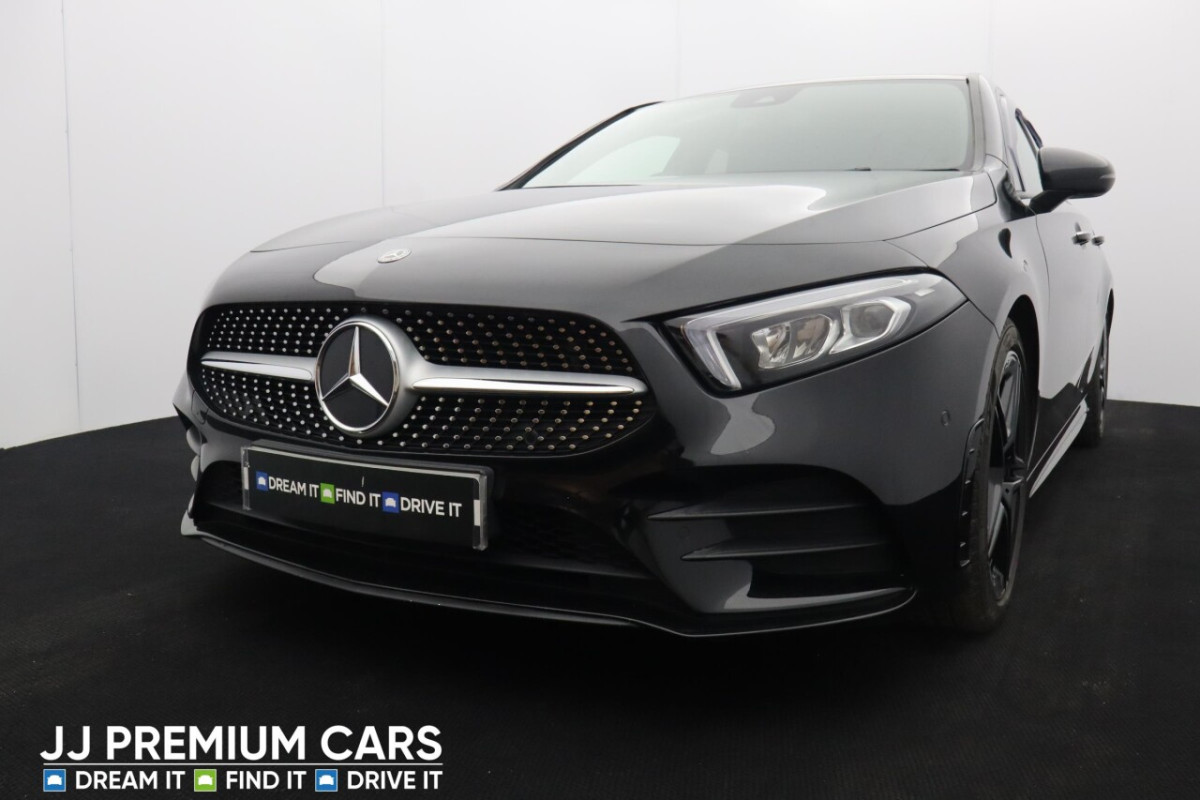 MERCEDES-BENZ A-CLASS 2.0 A 220 AMG LINE PREMIUM 5D AUTO 188 BHP F+R SENSORS, BLUETOOTH, DAB - 2019 - £19,061