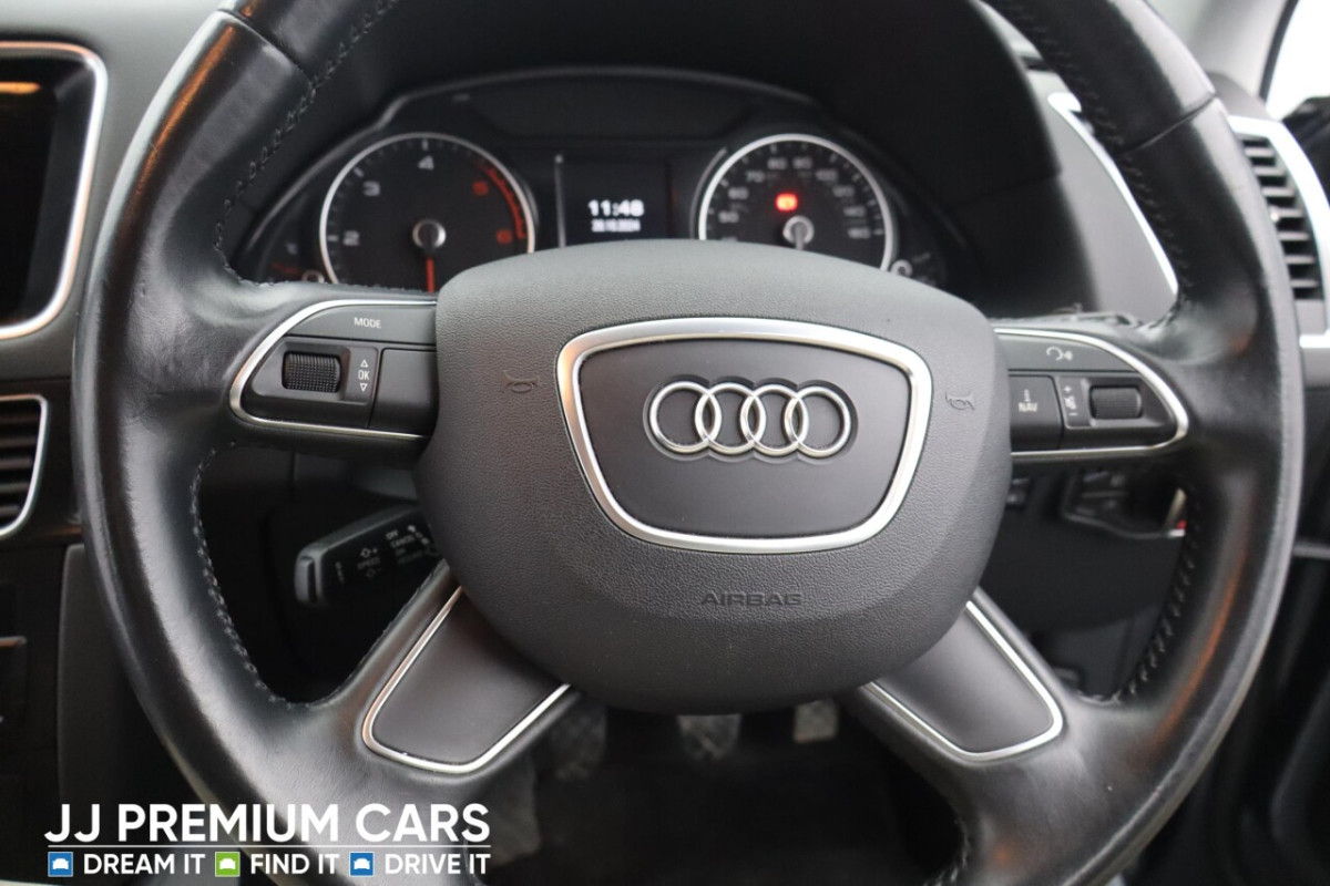 AUDI Q5 2.0 TDI SE SUV 5DR DIESEL MANUAL QUATTRO EURO 6 (S/S) (150 PS) QUATTRO, EUR - 2015 - £9,000