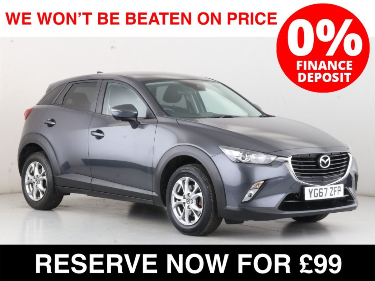 MAZDA CX-3 1.5 D SE-L NAV 5D 104 BHP - 2017 - £12,990