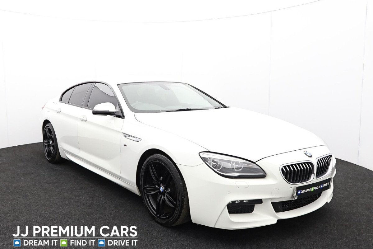 BMW 6 SERIES 3.0 640D M SPORT GRAN COUPE 4D AUTO 309 BHP HEATED FRONT SEATS, PRO NAV - 2017 - £15,301