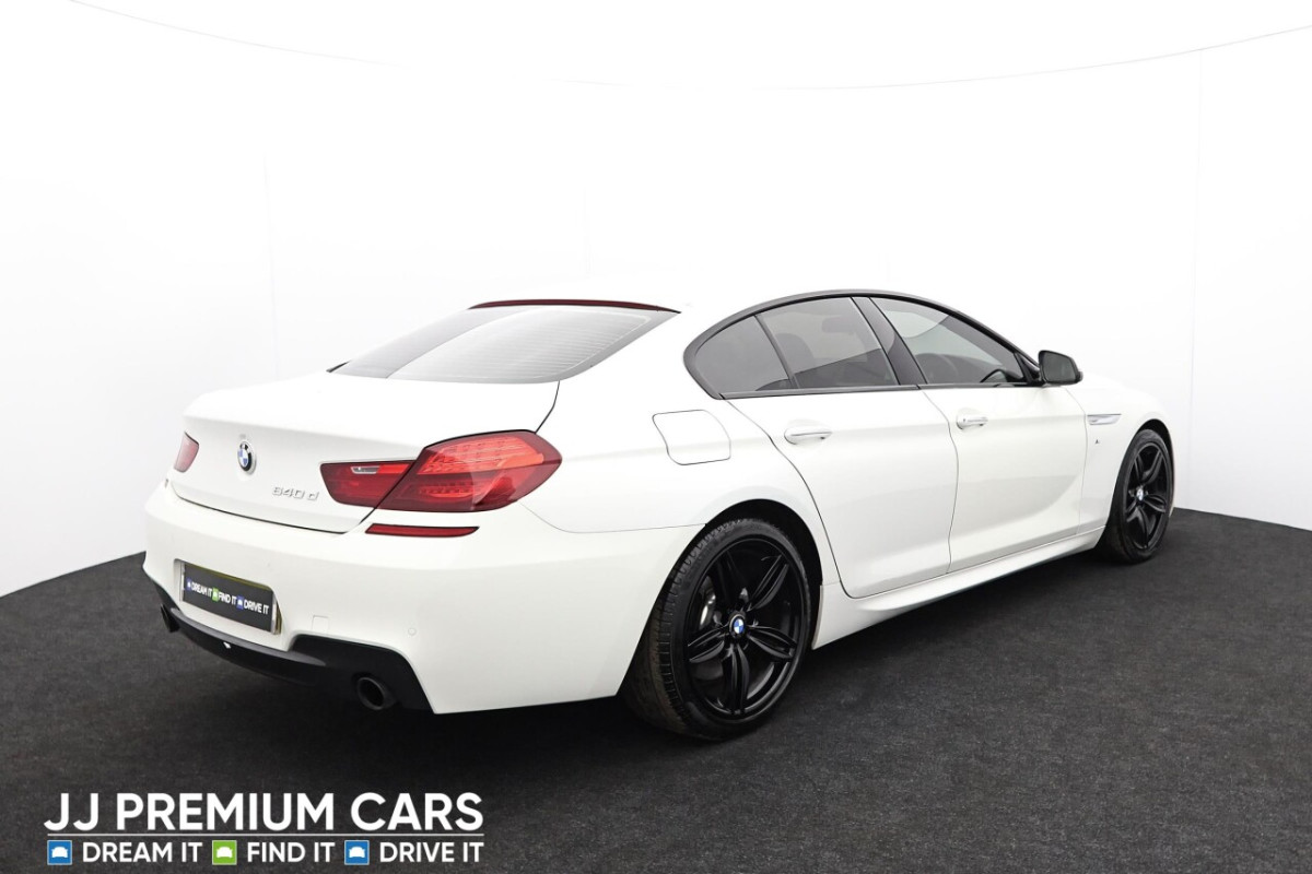 BMW 6 SERIES 3.0 640D M SPORT GRAN COUPE 4D AUTO 309 BHP HEATED FRONT SEATS, PRO NAV - 2017 - £15,301