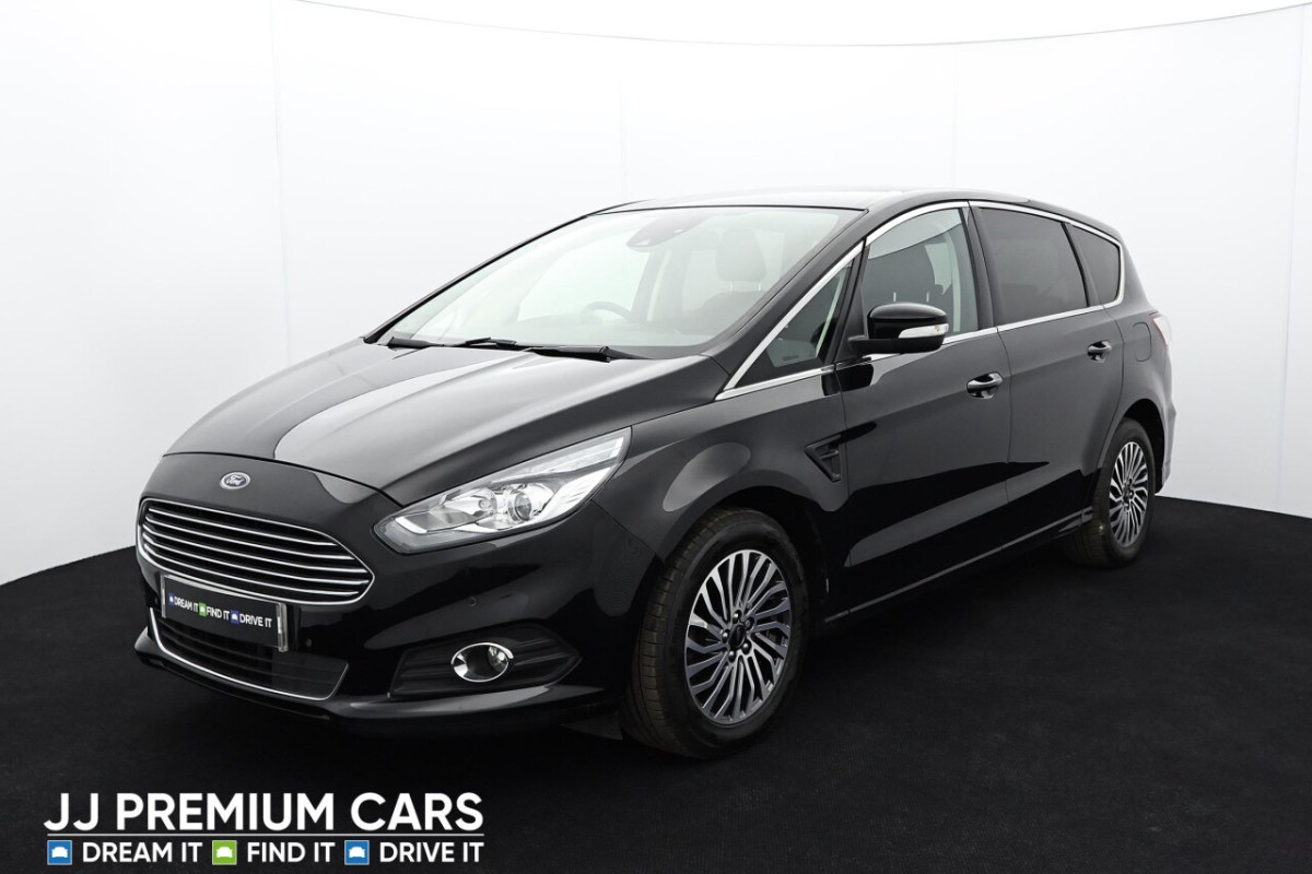 FORD S-MAX 2.0 TITANIUM ECOBLUE 5D 148 BHP F+R PARKING SENSORS, BLUETOOTH - 2019 - £14,801