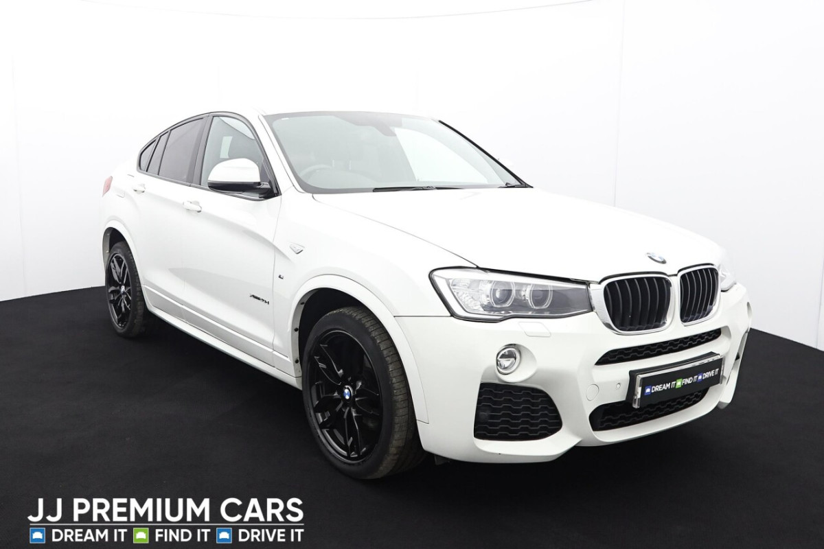 BMW X4 2.0 XDRIVE20D M SPORT 4D 188 BHP DAB RADIO, BLUETOOTH, PADDLE SHIFT - 2016 - £14,308