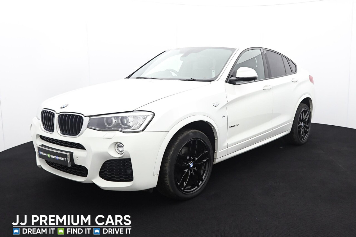 BMW X4 2.0 XDRIVE20D M SPORT 4D 188 BHP DAB RADIO, BLUETOOTH, PADDLE SHIFT - 2016 - £14,308