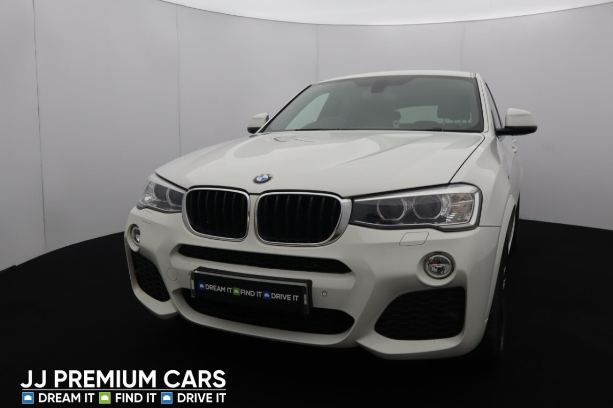 BMW X4 2.0 XDRIVE20D M SPORT 4D 188 BHP DAB RADIO, BLUETOOTH, PADDLE SHIFT - 2016 - £14,308